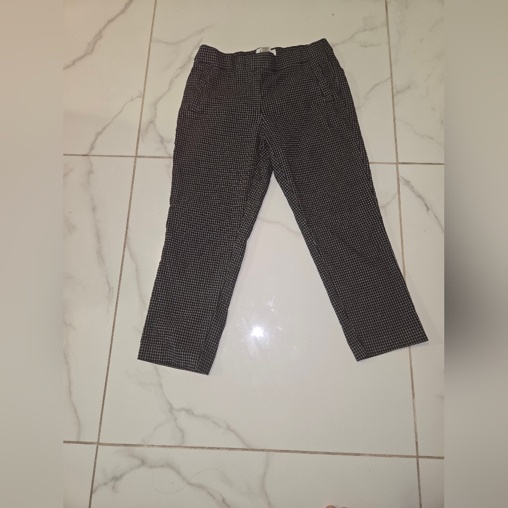 Black and White Checkered Pants
